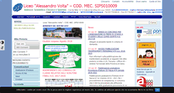 Desktop Screenshot of liceovolta.org